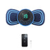 Portable Mini Electric Neck Back Massager Cervical Massage Patch Stimulator 19th gear Adjustment Body Massager