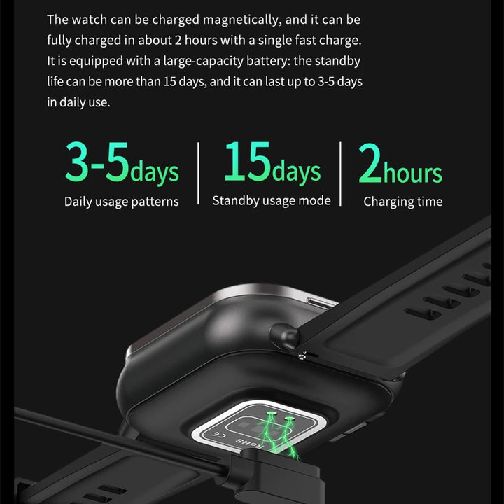 2024 Smart Watch 2 in 1 With Earphone Smartwatch Bluetooth Call Men Watch GPS Track Heart Rate Monitor Play Music SmartWatch