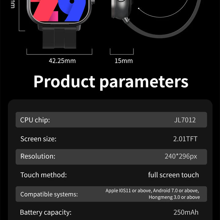 2024 Smart Watch 2 in 1 With Earphone Smartwatch Bluetooth Call Men Watch GPS Track Heart Rate Monitor Play Music SmartWatch