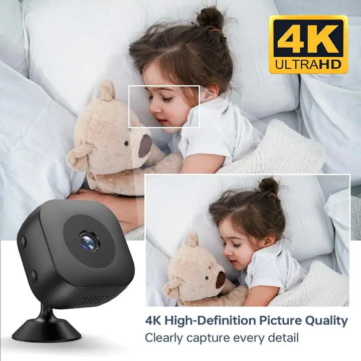 Xiaomi MIJIA 4K Mini Security Camera Full Color Night Vision High Definition WiFi Monitor Waterproof Motion Detect Surveillance