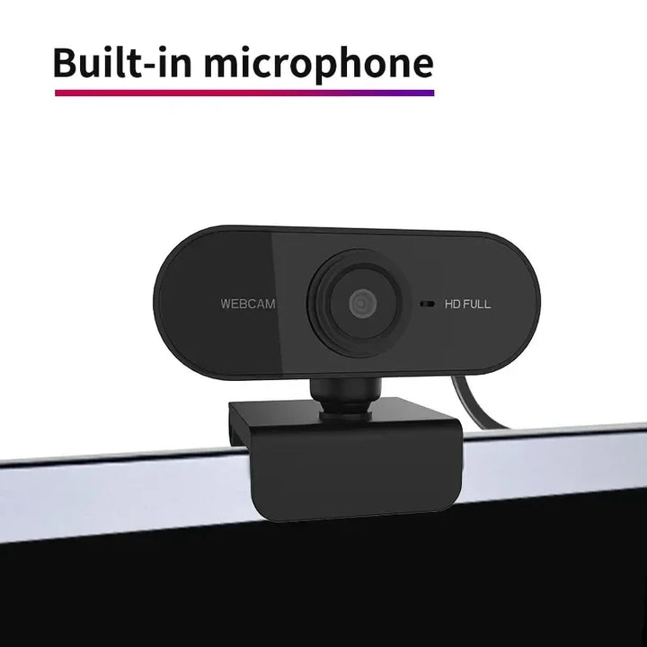 Web Camera For Work With Microphone Tripod Camera 1080P HD Computer HD USB Camera  Built In Microphone USB Network Camera