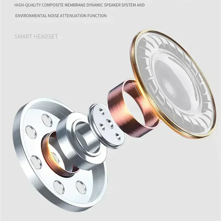 TWS Pro6 Earphone Bluetooth Headphones with Mic 9D Stereo Pro 6 Earbuds for Xiaomi Samsung Android Wireless Bluetooth Headset