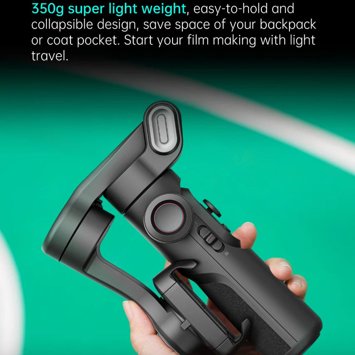 AOCHUAN 3-Axis Handheld Gimbal Stabilizer SmartXE for Smartphone for iPhone Android AI Face Tracking TikTok Vlog