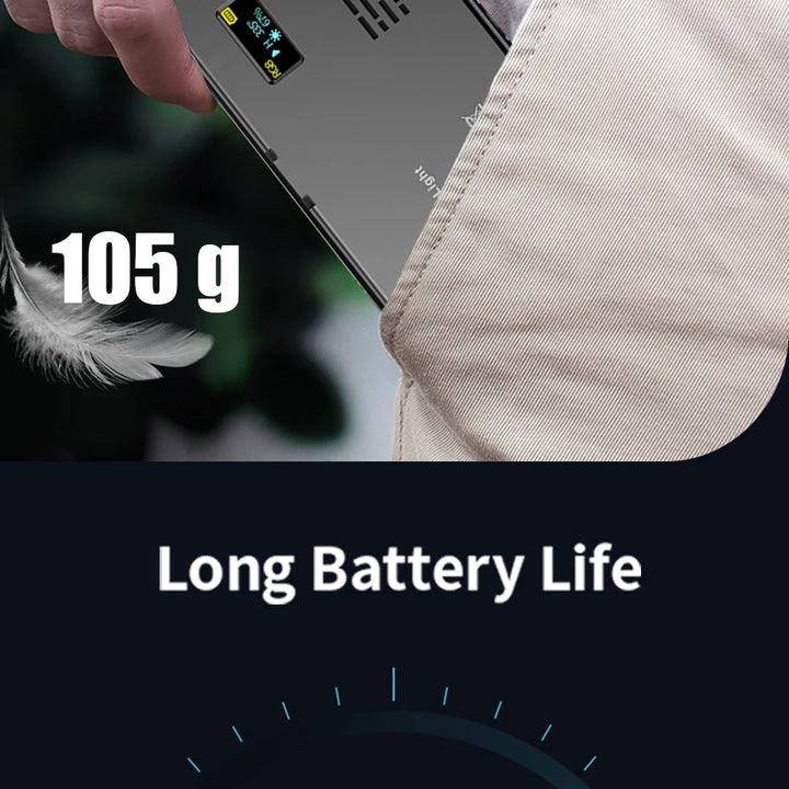 RGB LED Video Light Photography Fill Camera Lighting Panel CRI95+ 2500-9000K LCD Display Cold Shoe For Vlog Live Streaming DSLR