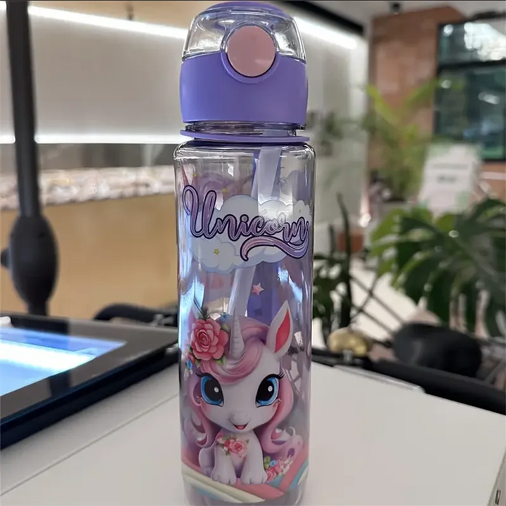 23.67oz Cute & Durable Space Cup BPA-Free High Temperature Resistant Portable Water Bottle for Outdoor Activities Perfect Gift